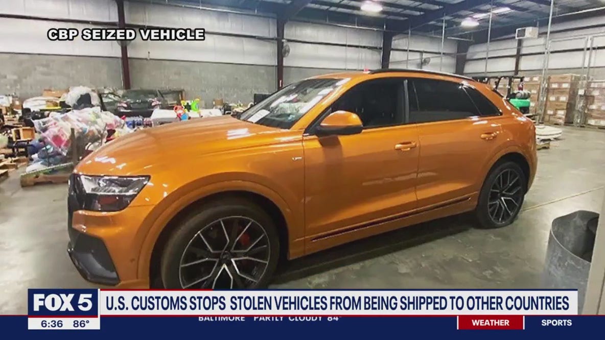 CBP reports increase in criminals stealing vehicles to ship overseas